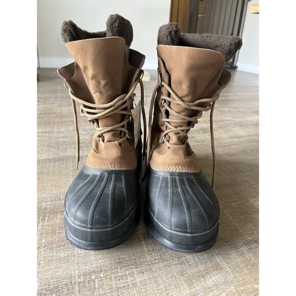 Sorel Ice Pac Winter Boots Men’s 13 Waterproof Leather Removable Felt Liner NWT main image 8
